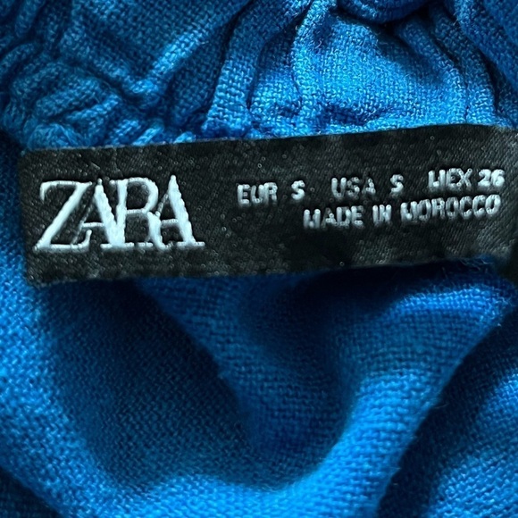 Zara Royal Blue Ruffle Mini - Picture 7 of 8